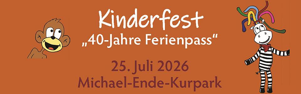 Kinderfest 40 Jahre Ferienpass